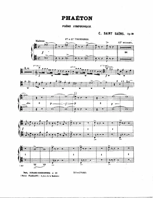Trombone 1/2, 3, Tuba