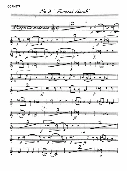 Cornet 1, 2 (A)
