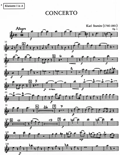 Clarinet 1 (A)