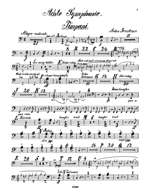 Timpani, Triangle/Cymbals