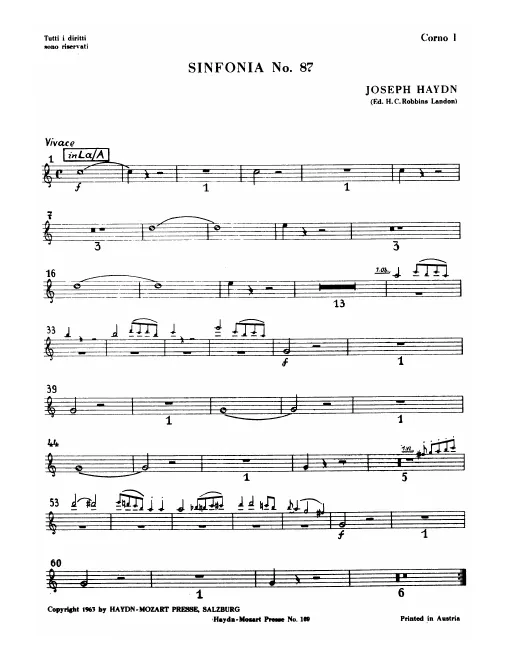 Horn 1 (A)