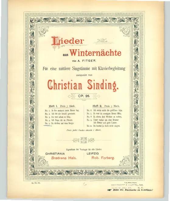 5. Da droben auf dem Berge