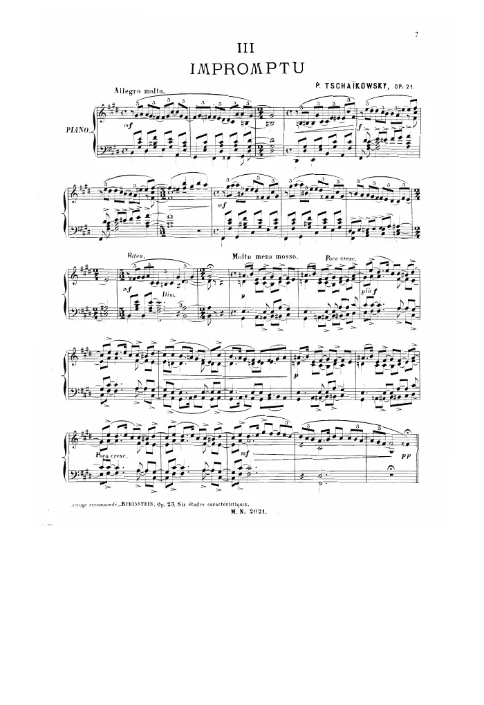 3. Impromptu (Allegro molto)