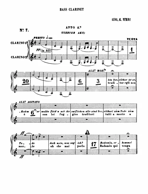 Bass Clarinet (Extra Copy)