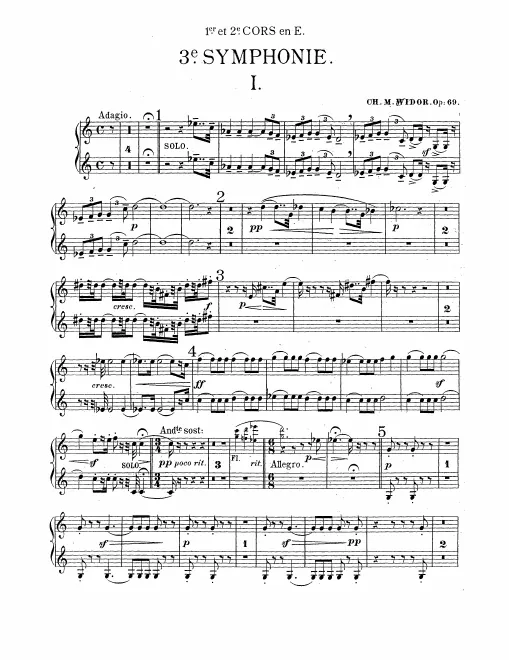 Horn 1/2 (E), 3/4 (E/F)
