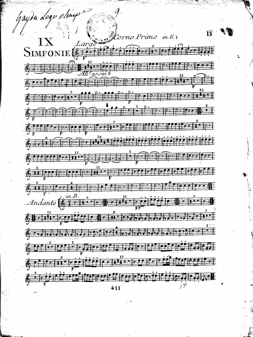 Horn 1, 2 (E)
