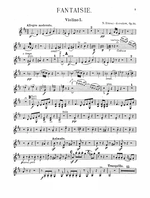 Violins I