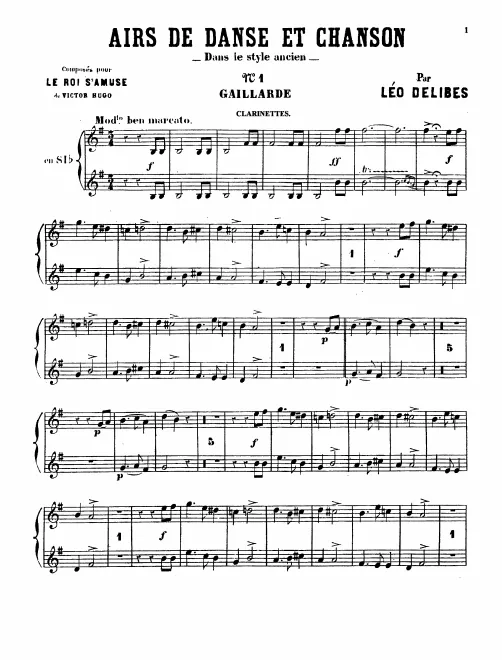 Clarinet 1/2 (B, A)