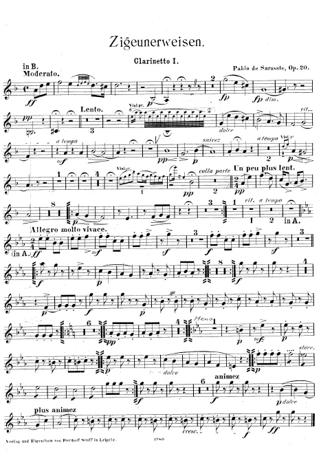 Clarinet 1, 2 (B)