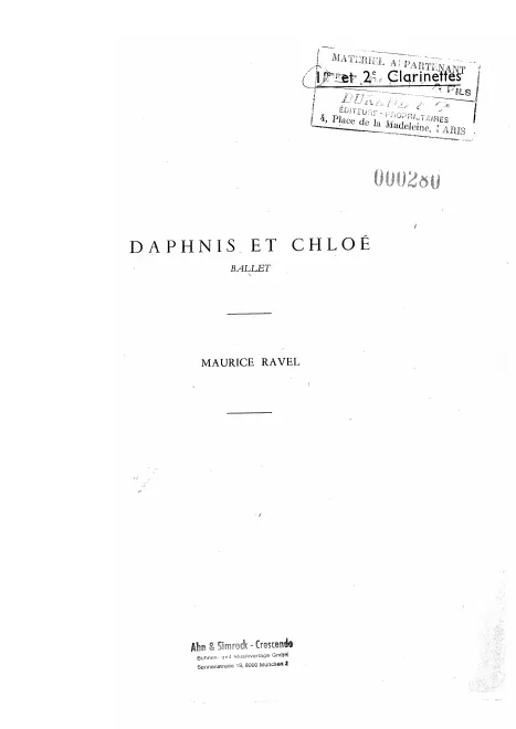 Clarinets 1/2 (A/B)