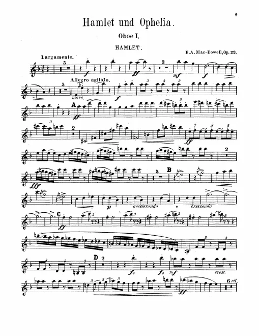 Oboe 1, 2