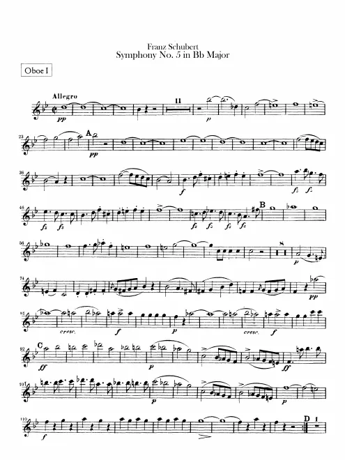 Oboe 1, 2