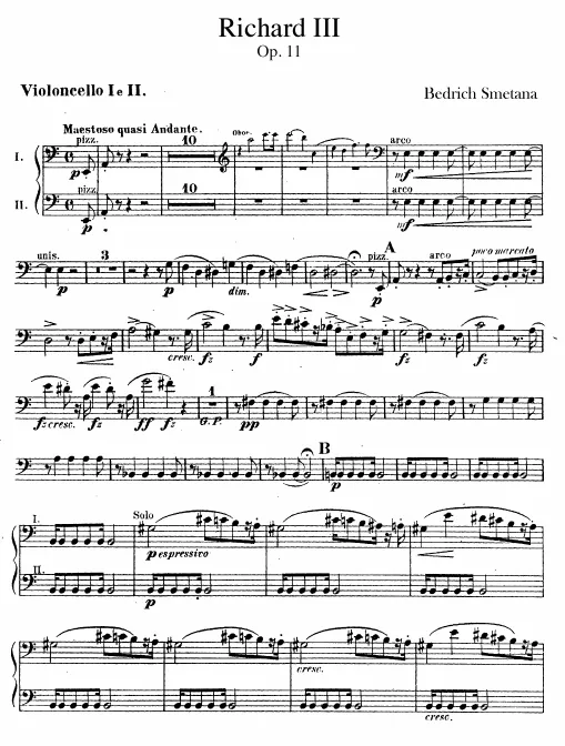 Cellos I, II