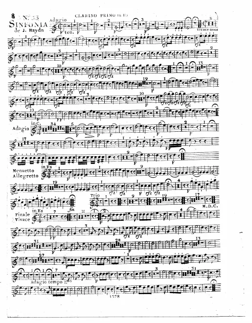 Trumpet 1, 2 (E)