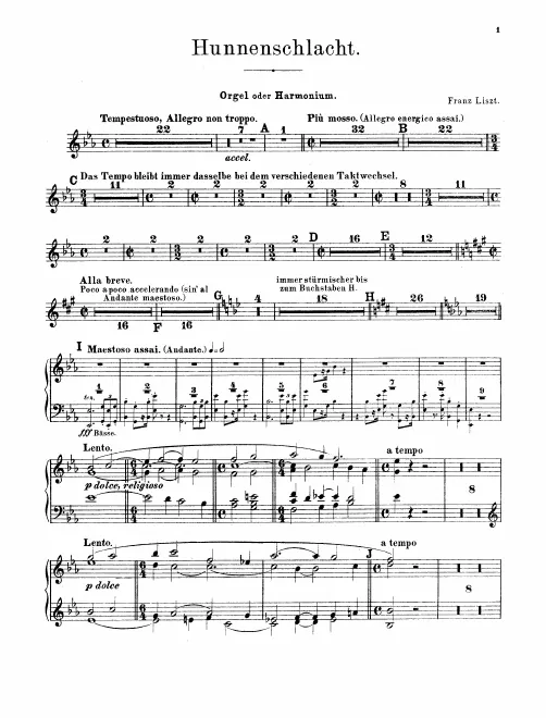 Organ (Harmonium ad. lib)