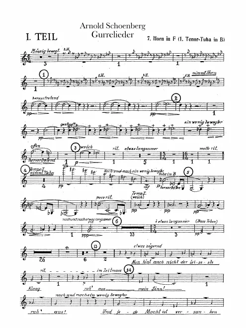 Horn 7 (F)/Tenor Wagner Tuba 1 (B♭)