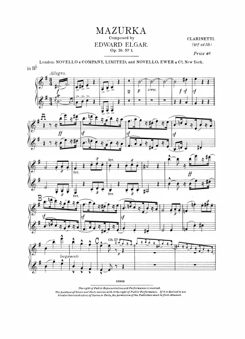 Clarinet 1/2 (B)