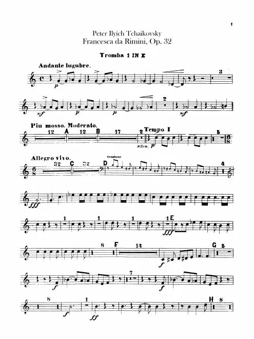 Trumpet 1, 2 (E)