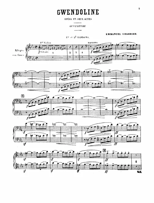 Bassoon 1/2, 3/4