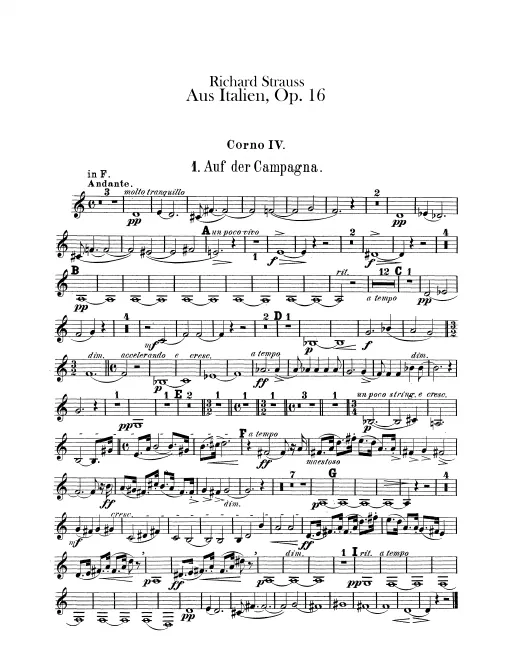 Horn 4 (F/E/D)