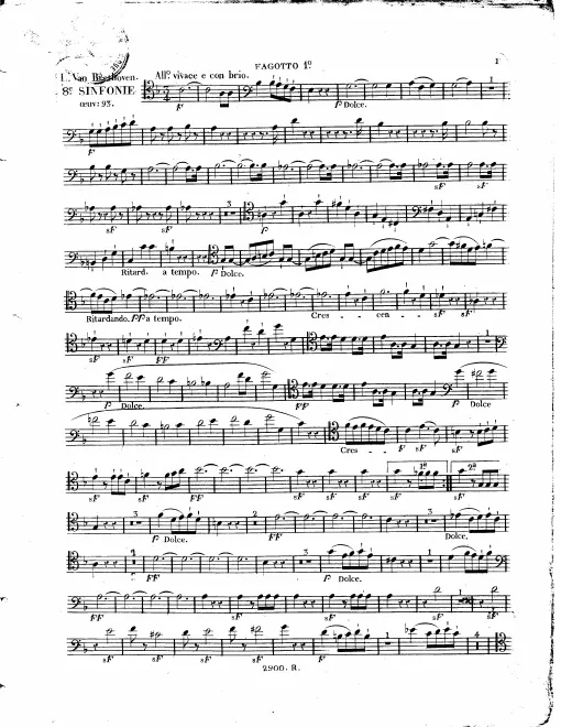 Bassoon 1, 2