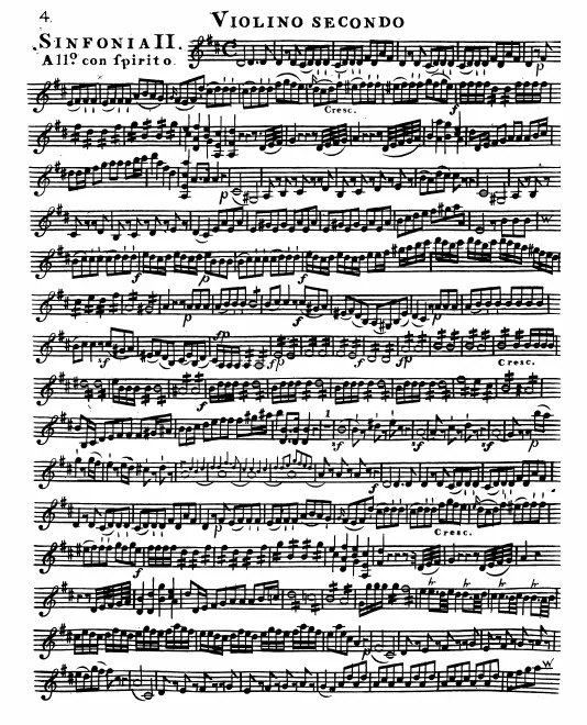 Violins II