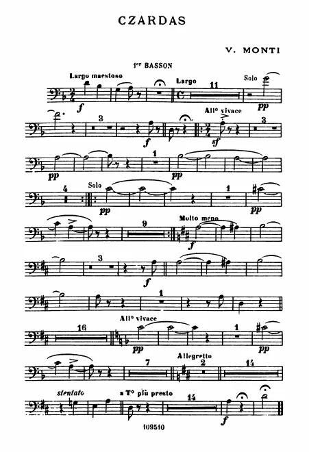 Bassoon 1, 2