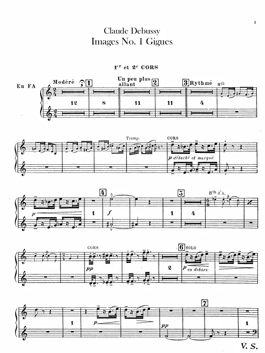 Horn 1/2, 3/4 (F)