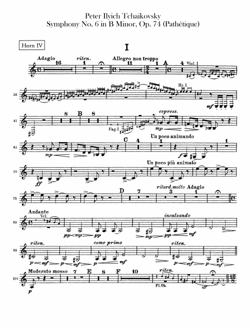 Horn 4 (F)