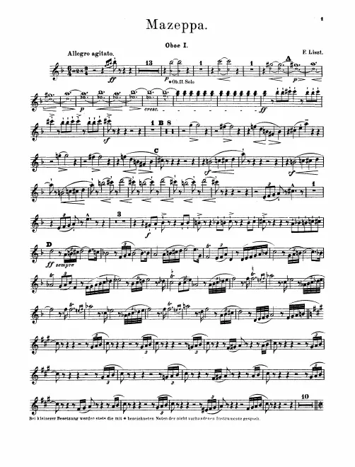 Oboe 1, 2, English Horn