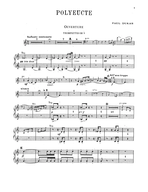 Trumpet 1/2 (E♭)