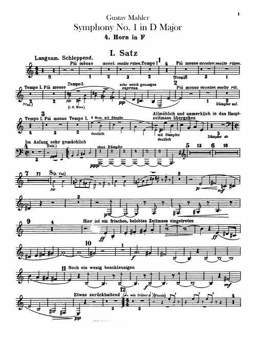 Horn 4 (F)