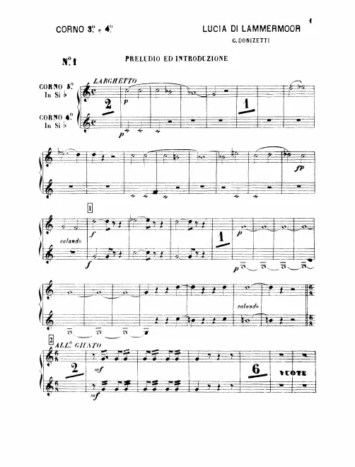 Horn 3/4