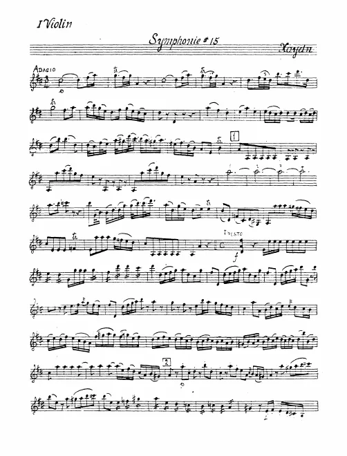 Violins I