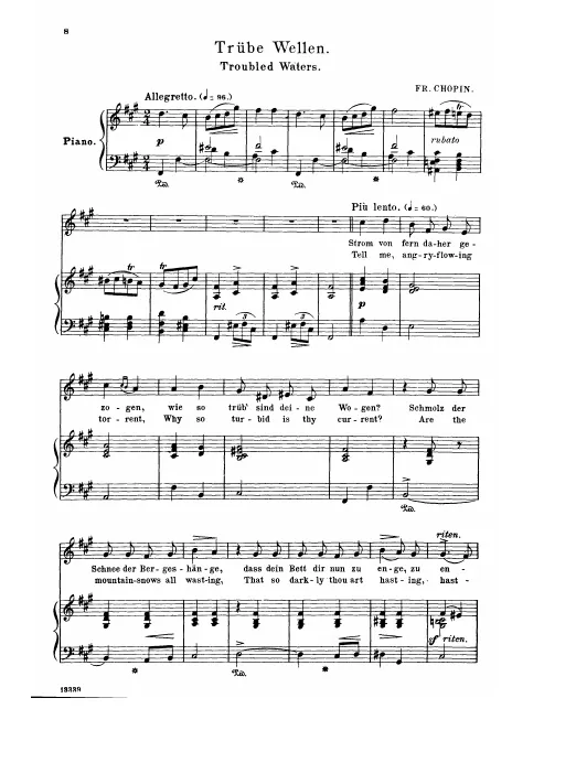3. Trübe Wellen
