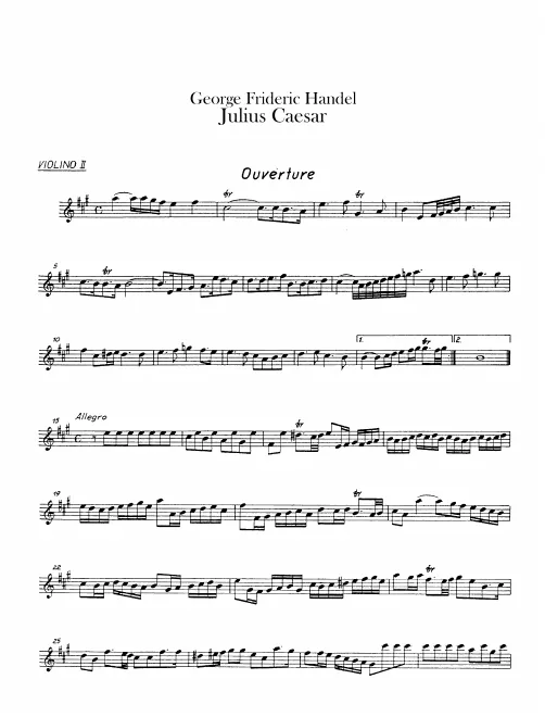 Violins II/III