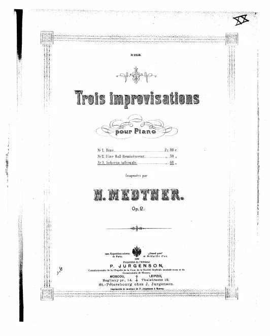 3. Scherzo infernale