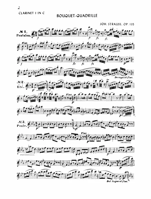 Clarinet 1, 2 (C)