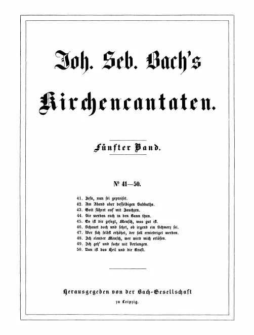 10. Kirchencantaten (Band 5)