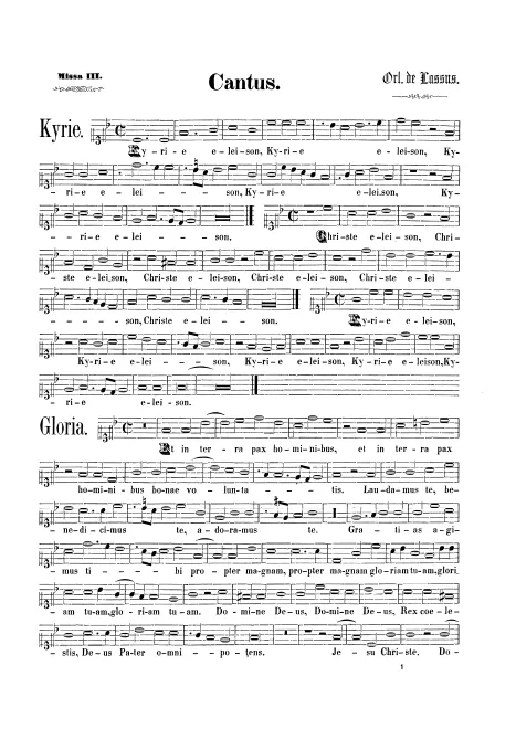 Cantus (monochrome)