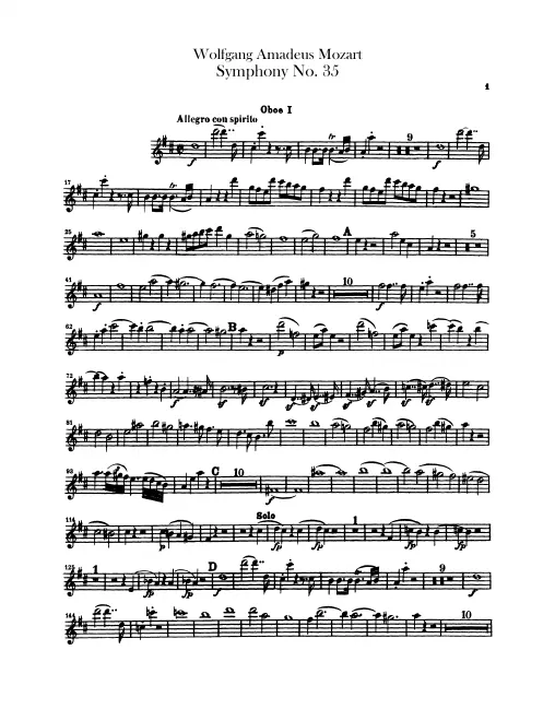 Oboe 1, 2