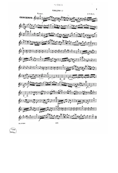 Violins I