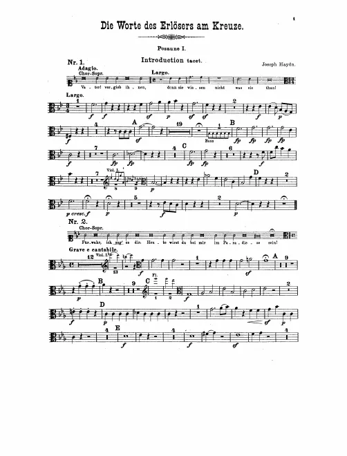 Trombone 1, 2