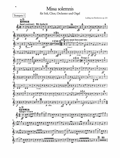 Trumpet 1, 2 (D/B/C)