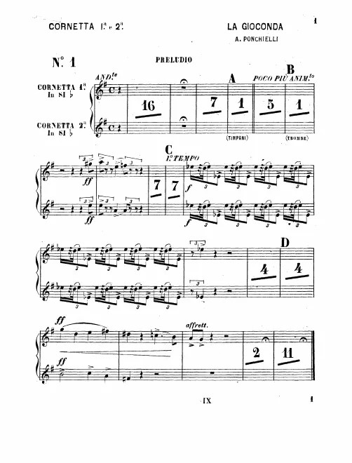 Cornet 1/2