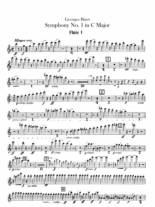 Flute 1, 2