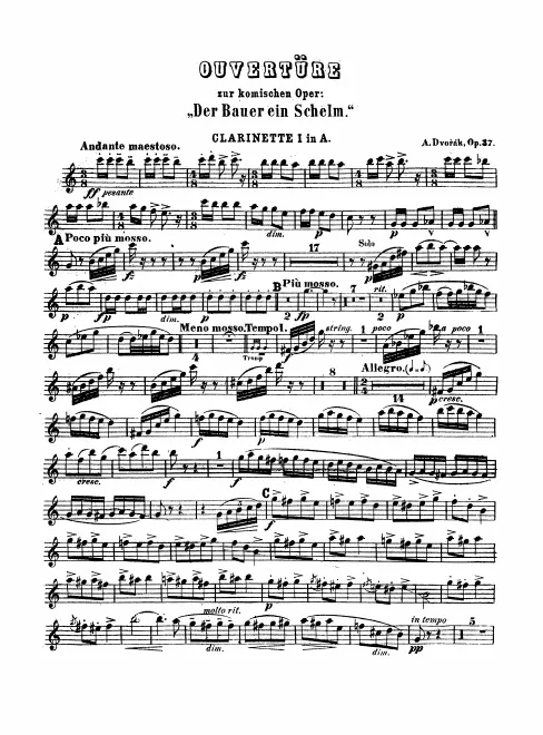 Clarinet 1, 2 (A)
