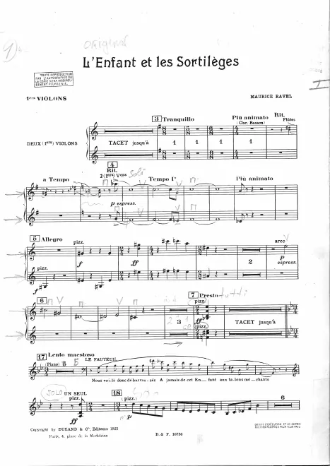 Violins I