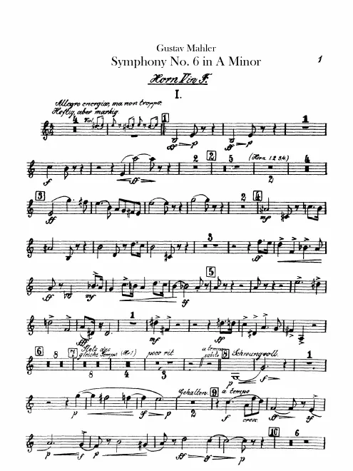 Horn 5 (F)
