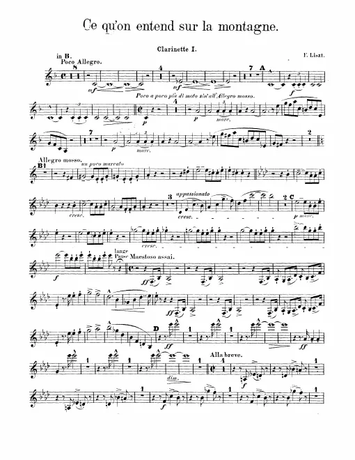 Clarinet 1, 2, Bass Clarinet (B)